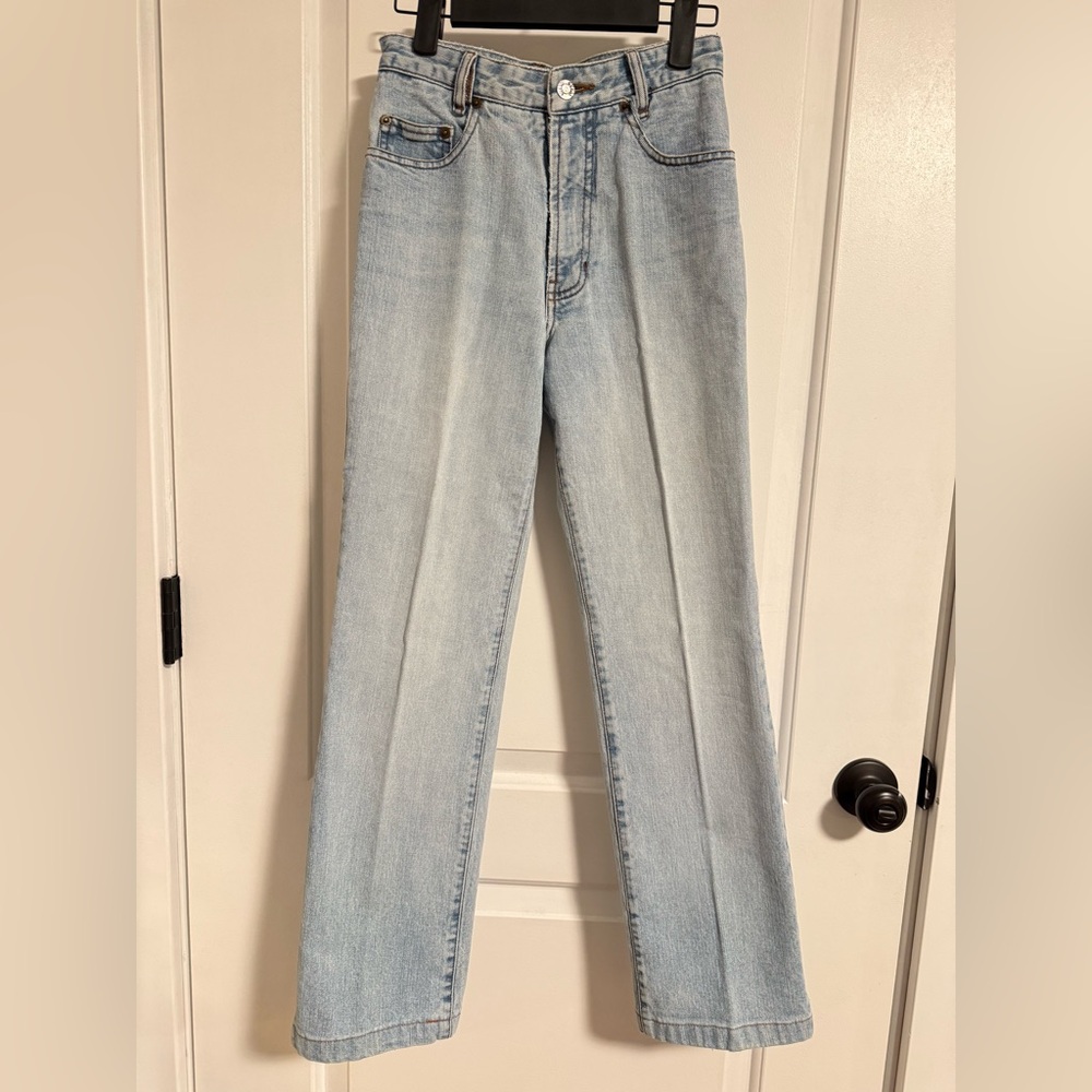 Vintage Guess Light Blue Straight Leg Jeans